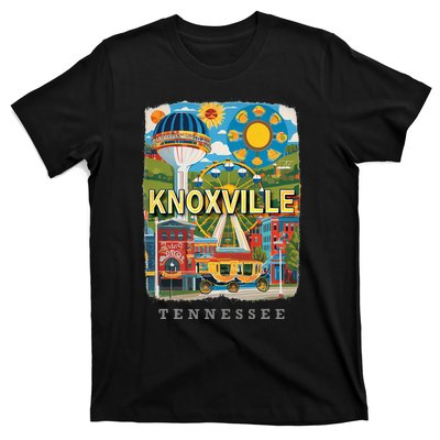 Knoxville Tennessee Tn Historic Downtown Sd136 T-Shirt