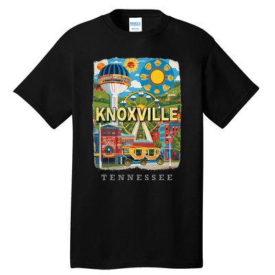 Knoxville Tennessee Tn Historic Downtown Sd136 Tall T-Shirt