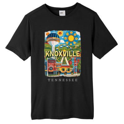 Knoxville Tennessee Tn Historic Downtown Sd136 Tall Fusion ChromaSoft Performance T-Shirt