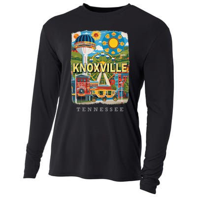 Knoxville Tennessee Tn Historic Downtown Sd136 Cooling Performance Long Sleeve Crew