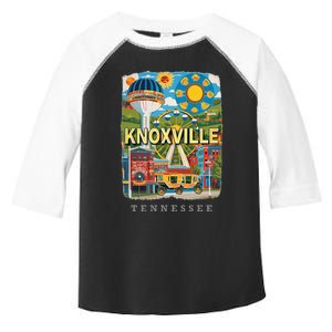 Knoxville Tennessee Tn Historic Downtown Sd136 Toddler Fine Jersey T-Shirt