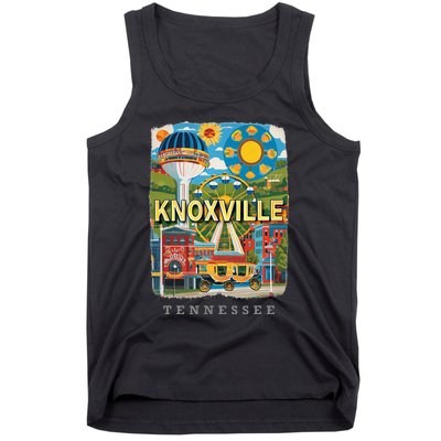 Knoxville Tennessee Tn Historic Downtown Sd136 Tank Top