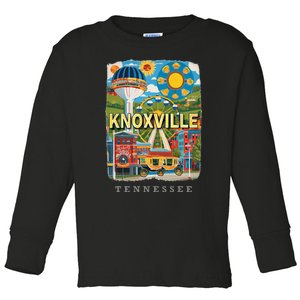 Knoxville Tennessee Tn Historic Downtown Sd136 Toddler Long Sleeve Shirt