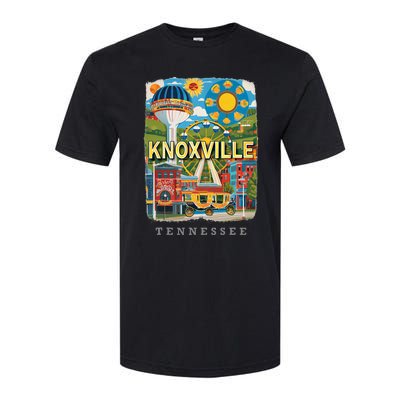 Knoxville Tennessee Tn Historic Downtown Sd136 Softstyle® CVC T-Shirt