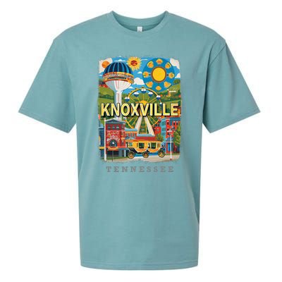 Knoxville Tennessee Tn Historic Downtown Sd136 Sueded Cloud Jersey T-Shirt