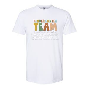 Kindergarten Teacher Team Softstyle CVC T-Shirt