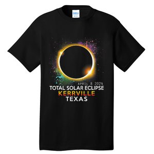 Kerrville Texas Totality Total Solar Eclipse April 8 2024 Tall T-Shirt