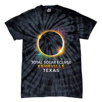 Kerrville Texas Totality Total Solar Eclipse April 8 2024 Tie-Dye T-Shirt