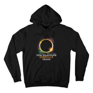 Kerrville Texas Totality Total Solar Eclipse April 8 2024 Tall Hoodie