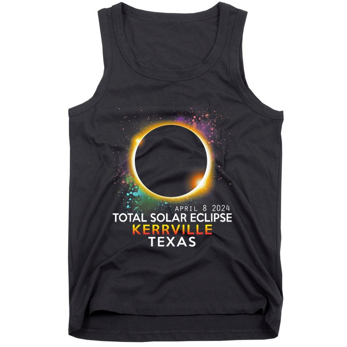 Kerrville Texas Totality Total Solar Eclipse April 8 2024 Tank Top