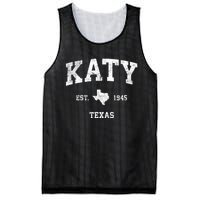 Katy Texas Tx Vintage Athletic Sports Mesh Reversible Basketball Jersey Tank