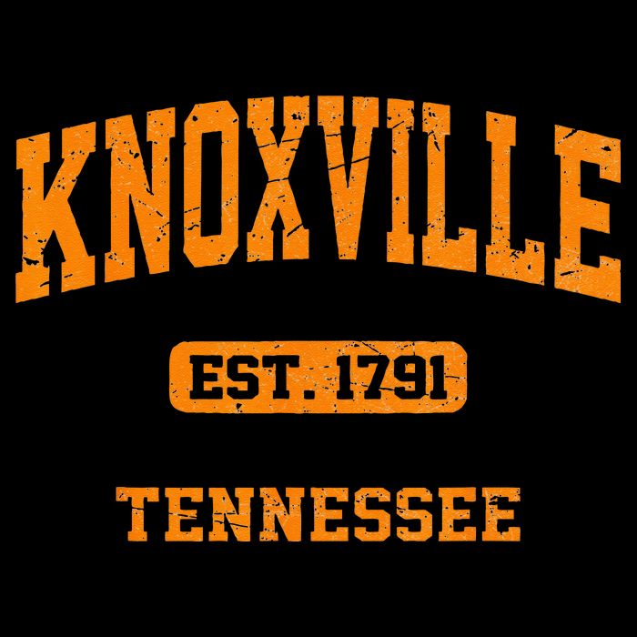Knoxville Tennessee TN Vintage State Athletic Style Backpack