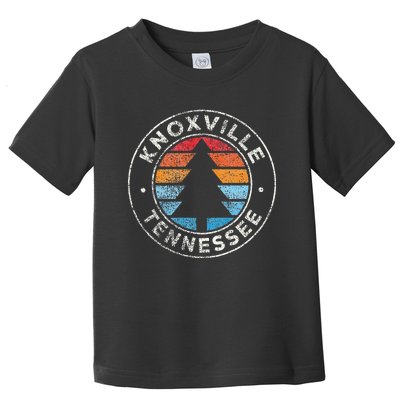 Knoxville Tennessee Tn Vintage Graphic Retro 70s Toddler T-Shirt