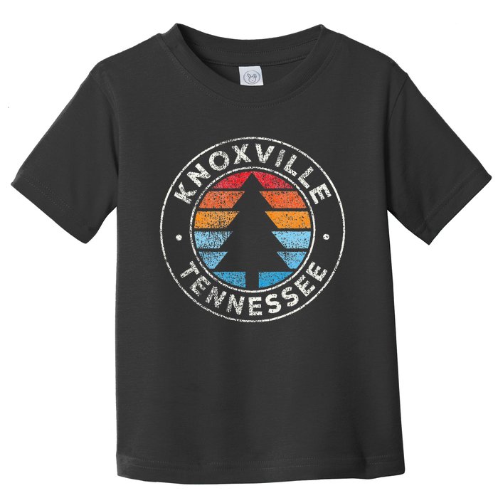 Knoxville Tennessee Tn Vintage Graphic Retro 70s Toddler T-Shirt