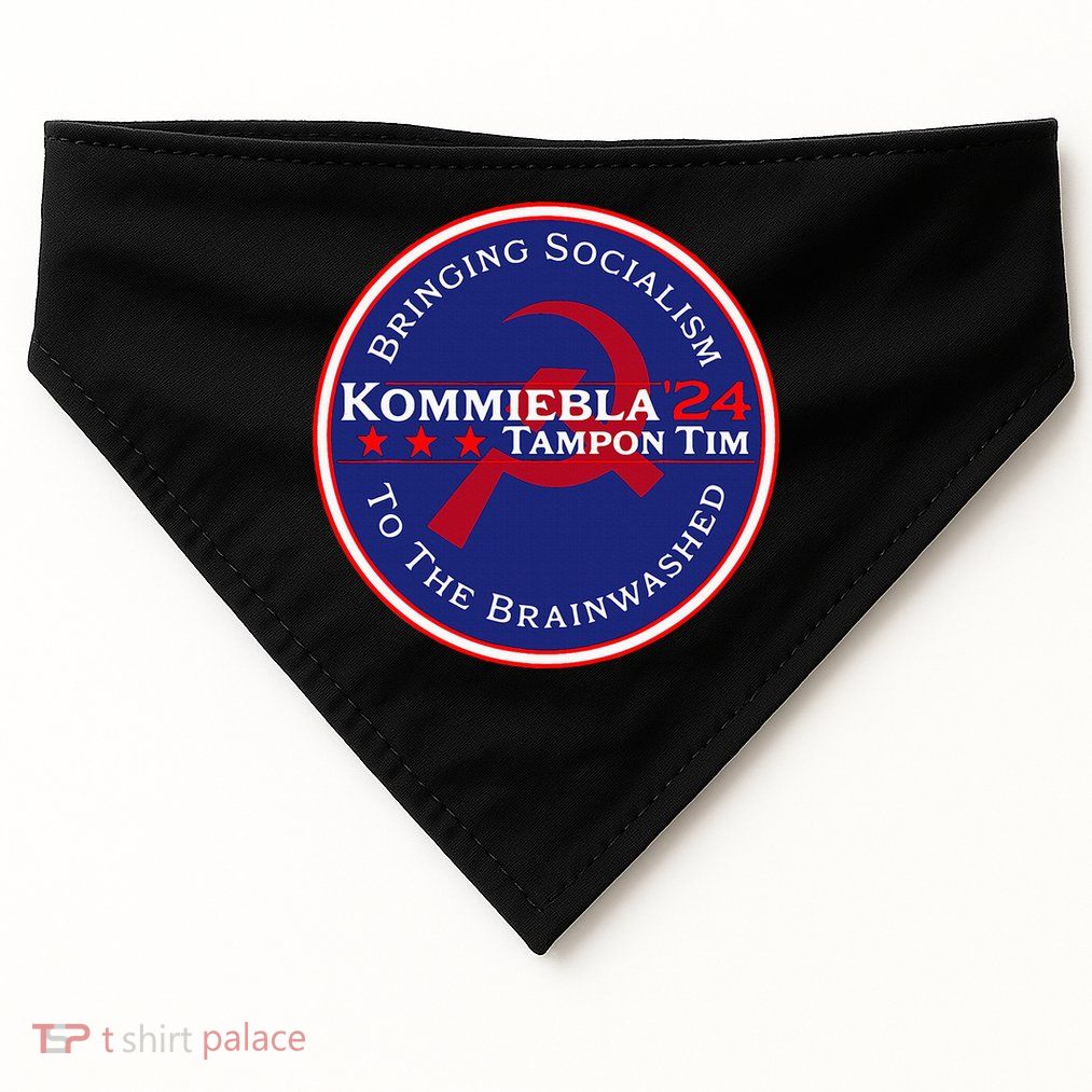 Kommiebla Tampon Tim 24 Political Satire USA-Made Doggie Bandana