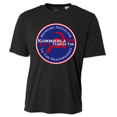 Kommiebla Tampon Tim 24 Political Satire Cooling Performance Crew T-Shirt