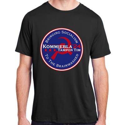 Kommiebla Tampon Tim 24 Political Satire Adult ChromaSoft Performance T-Shirt