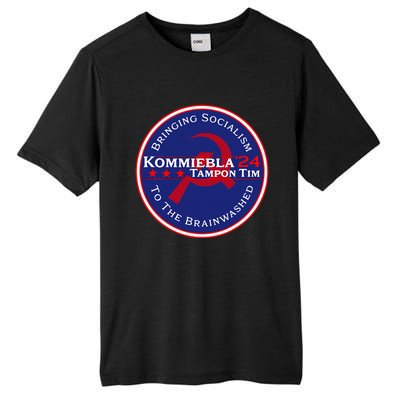 Kommiebla Tampon Tim 24 Political Satire Tall Fusion ChromaSoft Performance T-Shirt