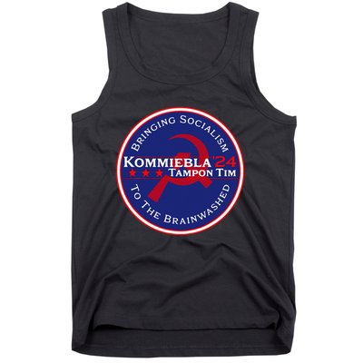 Kommiebla Tampon Tim 24 Political Satire Tank Top