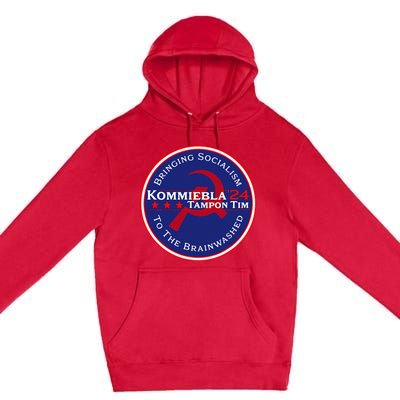 Kommiebla Tampon Tim 24 Political Satire Premium Pullover Hoodie