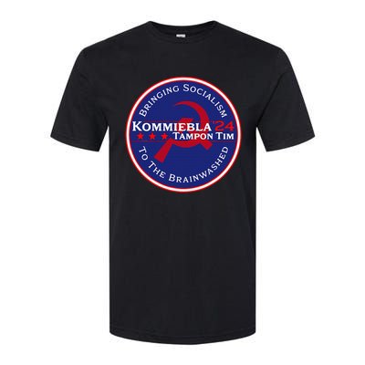 Kommiebla Tampon Tim 24 Political Satire Softstyle CVC T-Shirt