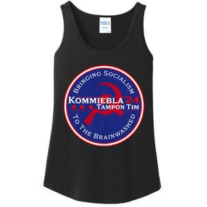 Kommiebla Tampon Tim 24 Political Satire Ladies Essential Tank