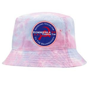 Kommiebla Tampon Tim 24 Political Satire Tie-Dyed Bucket Hat