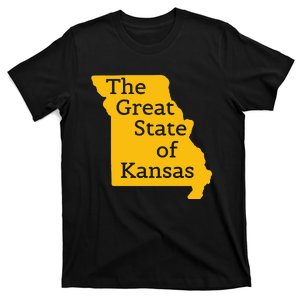 Kansas T The Great State Of Kansas T-Shirt