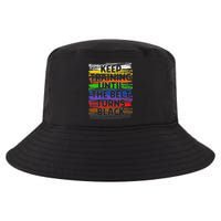 Keep Training Until Belt Turns Black Karate Taekwondo Cool Comfort Performance Bucket Hat