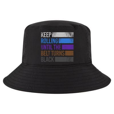 Keep training until the belt turns black Karate Cool Comfort Performance Bucket Hat