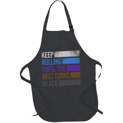 Keep training until the belt turns black Karate Apron