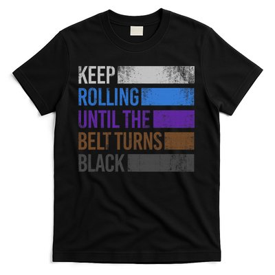 Keep training until the belt turns black Karate T-Shirt