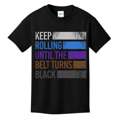 Keep training until the belt turns black Karate Kids T-Shirt
