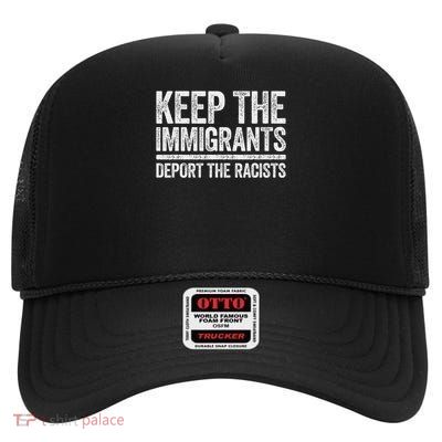 Keep Training Until Belt Turns Black Karate Taekwondo Gift High Crown Mesh Back Trucker Hat