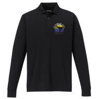 Keep Training Until The Belt Turns Black Karate Performance Long Sleeve Polo