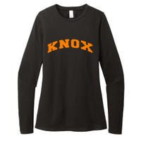 Knoxville Tennessee Varsity Style Knox Womens CVC Long Sleeve Shirt