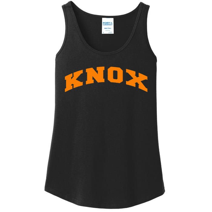 Knoxville Tennessee Varsity Style Knox Ladies Essential Tank