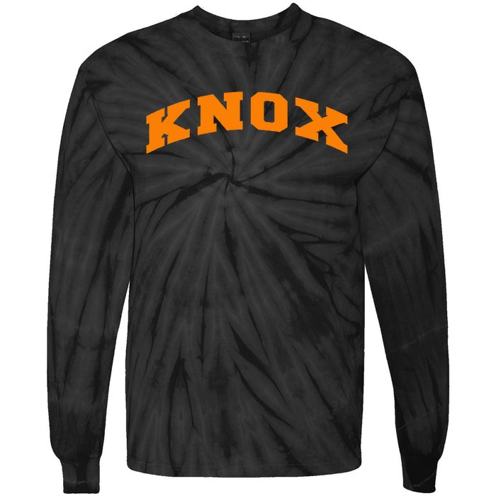 Knoxville Tennessee Varsity Style Knox Tie-Dye Long Sleeve Shirt