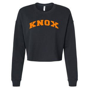 Knoxville Tennessee Varsity Style Knox Cropped Pullover Crew