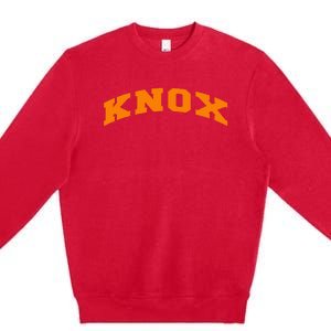 Knoxville Tennessee Varsity Style Knox Premium Crewneck Sweatshirt