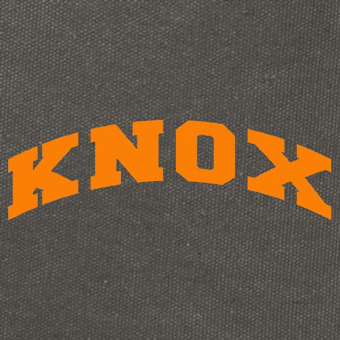 Knoxville Tennessee Varsity Style Knox Cotton Canvas Backpack