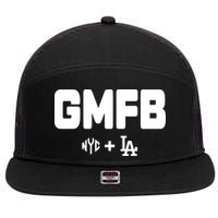 Kyle T Wearing Gmfb Nyc La 7 Panel Mesh Trucker Snapback Hat