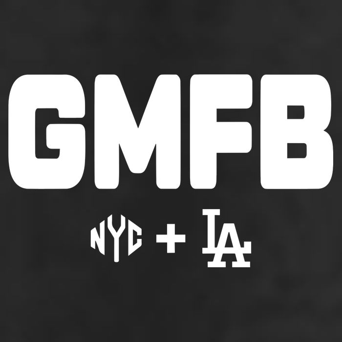 Kyle T Wearing Gmfb Nyc La 7 Panel Mesh Trucker Snapback Hat
