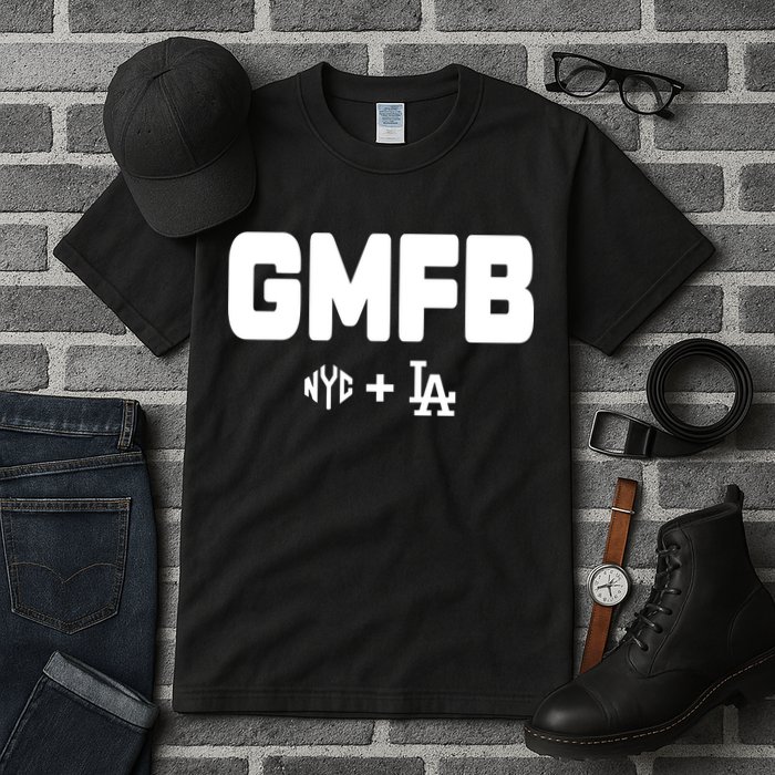 Kyle T Wearing Gmfb Nyc La Tall T-Shirt