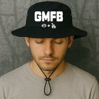 Kyle T Wearing Gmfb Nyc La Bucket Hat
