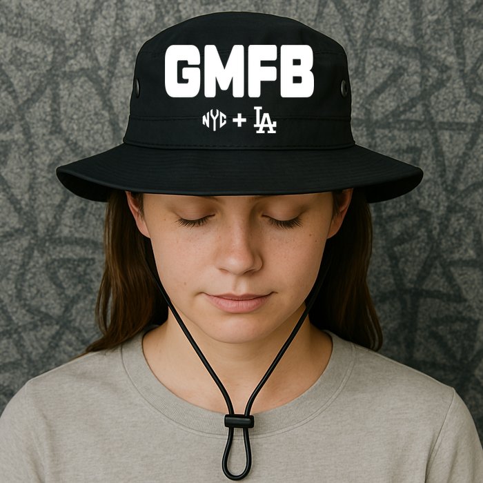 Kyle T Wearing Gmfb Nyc La Bucket Hat