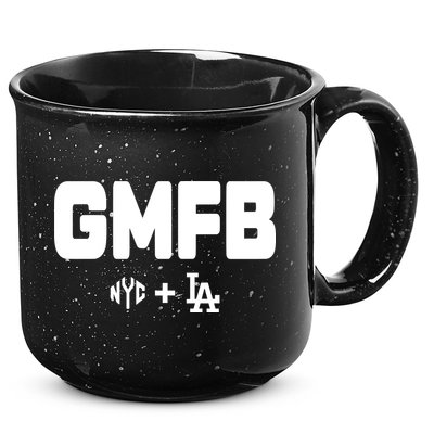 Kyle T Wearing Gmfb Nyc La 15oz Campfire Ceramic Mug