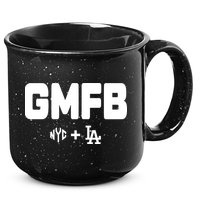 Kyle T Wearing Gmfb Nyc La 15oz Campfire Ceramic Mug