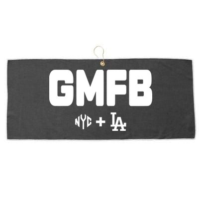 Kyle T Wearing Gmfb Nyc La Large Microfiber Waffle Golf Towel