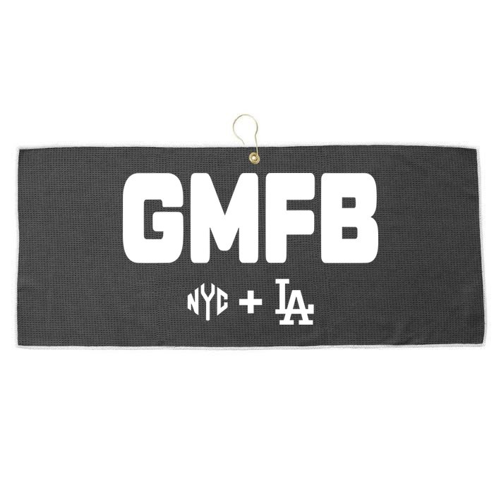 Kyle T Wearing Gmfb Nyc La Large Microfiber Waffle Golf Towel
